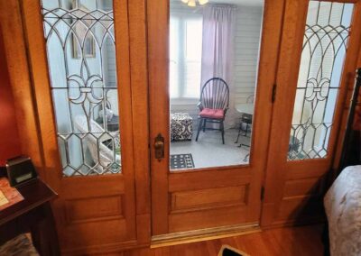 Prairie House Manor - Japanese Garden - Patio Door